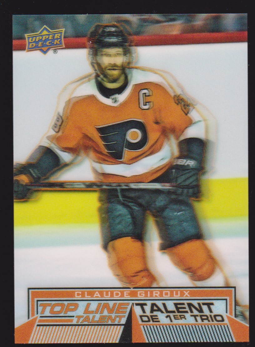 (image for) 2018-19 UD Tim Hortons Top Line Talents #TLT10 Claude Giroux